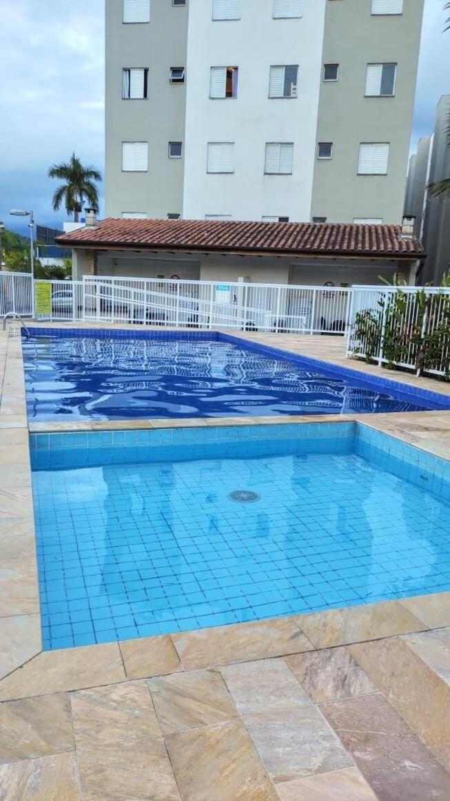 Apartamento Com Piscina Churrasqueira Em Ubatuba Apartment Exterior foto