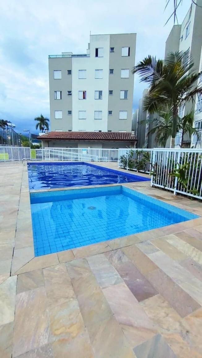 Apartamento Com Piscina Churrasqueira Em Ubatuba Apartment Exterior foto